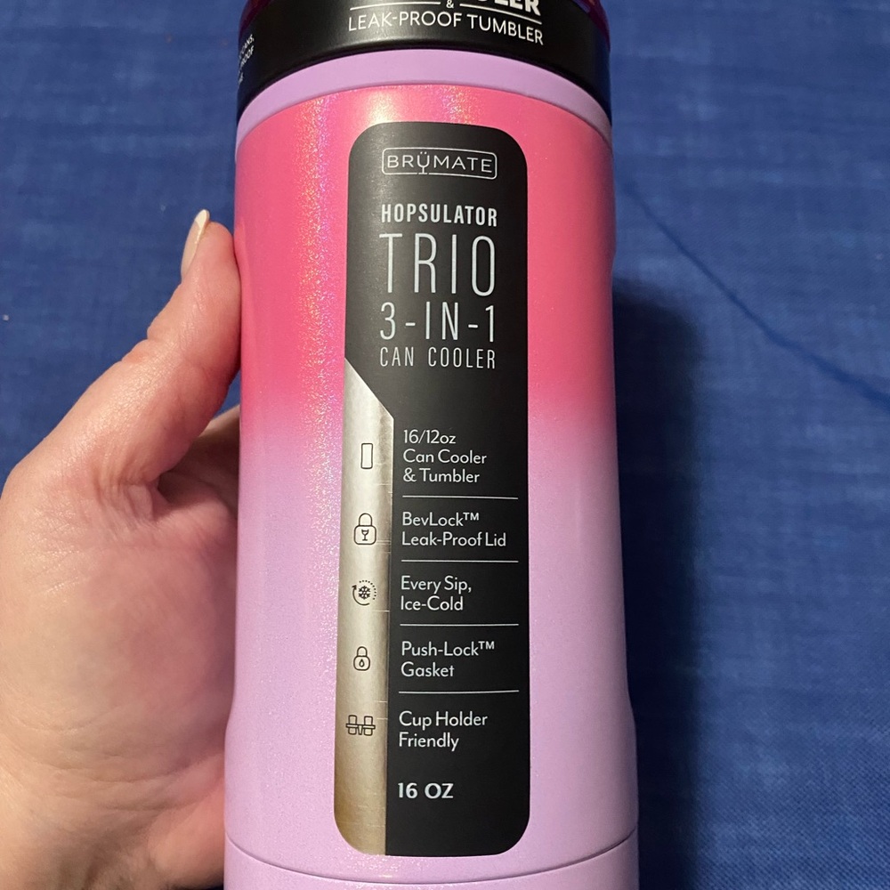 BrüMate Hopsulator Cotton Candy Trio Can Cooler